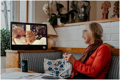 Socially connected while apart: the use of technology to increase social connection between nursing home residents and their relatives